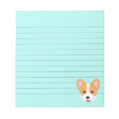 Bloc-note Cartoon Corgi Lined (Devant)