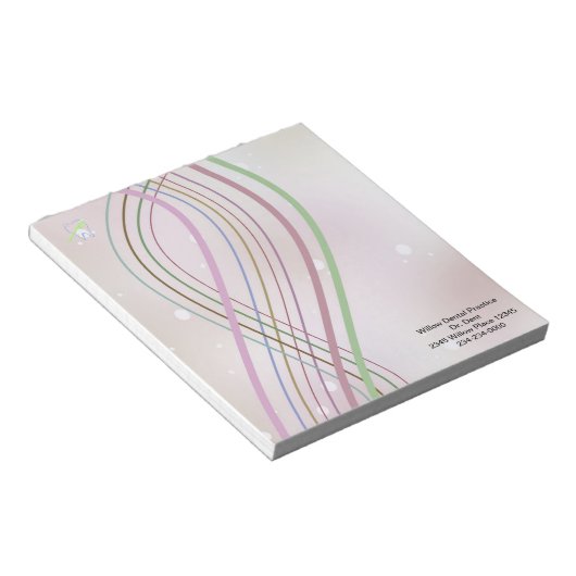 Bloc-note Cartouches de ruban Notepads dentaires (Incliné)