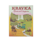 Bloc-note Cascades de Kravica Bosnie-Herzégovine (Tourné)