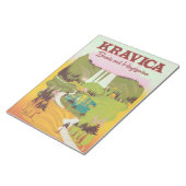 Bloc-note Cascades de Kravica Bosnie-Herzégovine (Incliné)