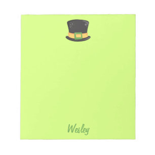 Bloc-note Casquette de la Fête Saint-Patrick