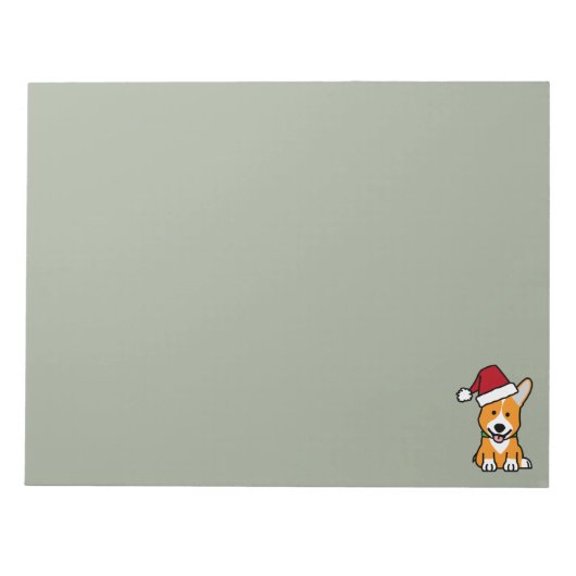 Bloc-note Casquette de Père Noël de Noël de Gallois de (Devant)