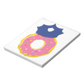 Bloc-note casquette des policiers (Tourné)