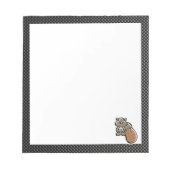 Bloc-note Castor mignon ; Élégant (Devant)