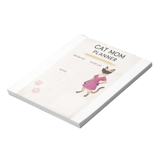 Bloc-note Cat activity  (Tourné)