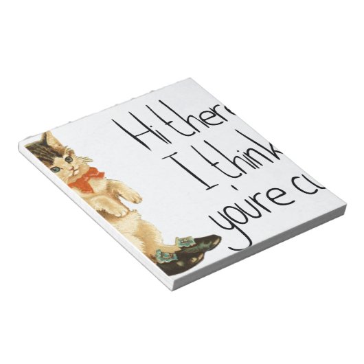 Bloc-note Cat Dit (Incliné)