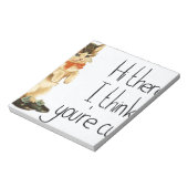 Bloc-note Cat Dit (Tourné)