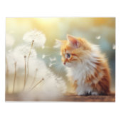 Bloc-note Cat Furry Animal animal de compagnie paisible (Devant)