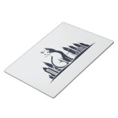 Bloc-note Cat Vector Art Animal Moderne Urbain Graphique Vil (Incliné)