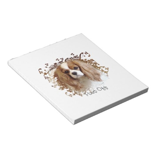 Bloc-note Cavalier King Charles Spaniel (Incliné)