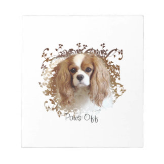 Bloc-note Cavalier King Charles Spaniel