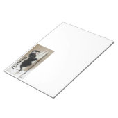 Bloc-note Cavalier_King_Charles_Spaniel amour noir et blanc (Incliné)