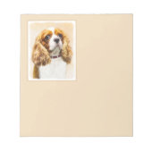 Bloc-note Cavalier King Charles Spaniel Peinture originale (Devant)