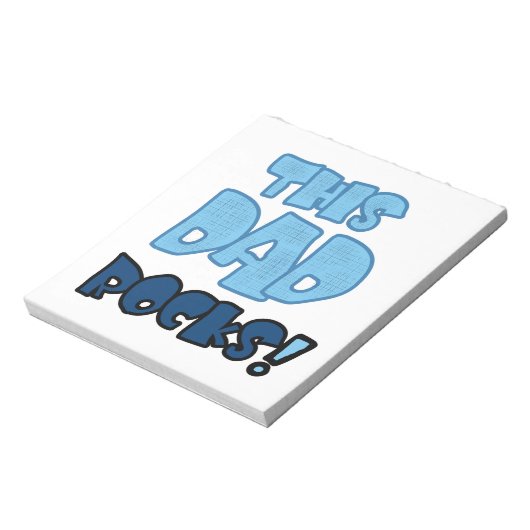 Bloc-note Ce Papa Rocks Des Cadeaux (Tourné)