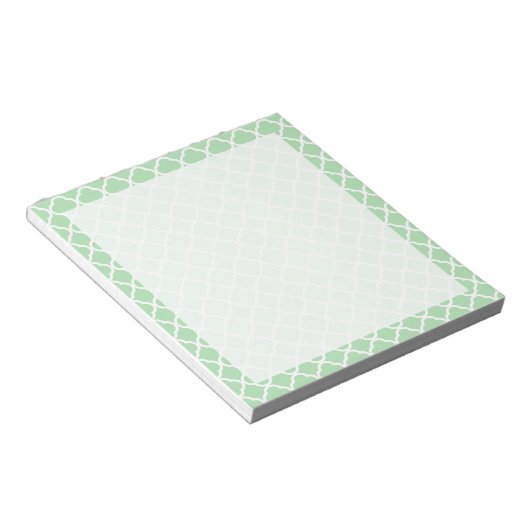 Bloc-note Celadon Quatrefoil (Incliné)