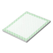 Bloc-note Celadon Quatrefoil (Tourné)