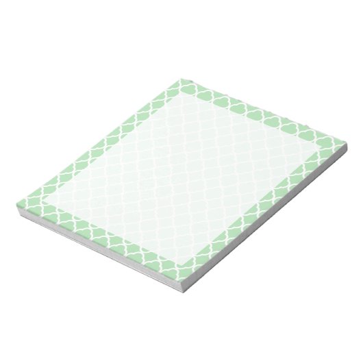 Bloc-note Celadon Quatrefoil (Tourné)