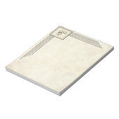 Bloc-note Célébration du style des années 1920 (Tourné)