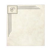 Bloc-note Célébration du style des années 1920 (Devant)