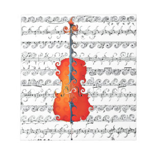 Bloc-note Cello & I Rock !_