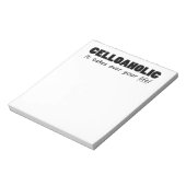Bloc-note Célloaholic (Tourné)