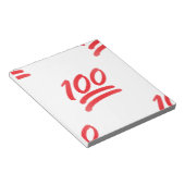 Bloc-note cent émoticônes (Incliné)