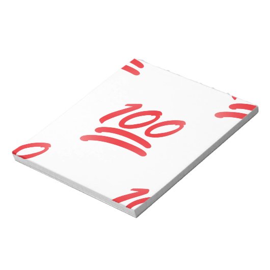 Bloc-note cent émoticônes (Tourné)