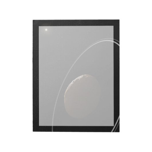 Bloc-note Centaur 1099 Chariklo Et Ses Anneaux. (Tourné)