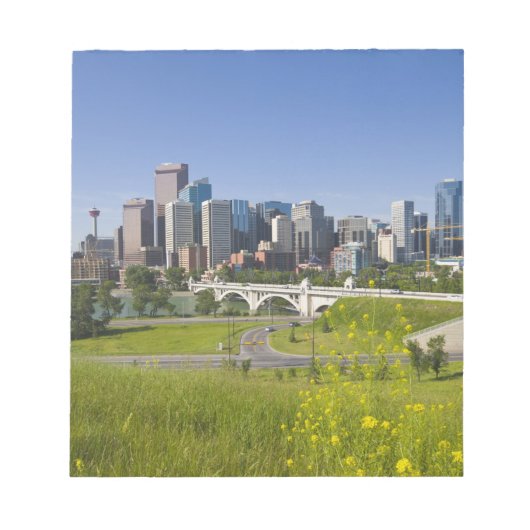 Bloc-note Centre St Bridge et Downtown Calgary (Alberta), 2 (Devant)