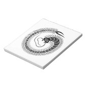 Bloc-note Cercle de mille-pattes (Tourné)