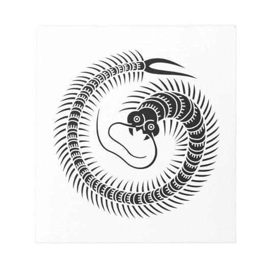 Bloc-note Cercle de mille-pattes (Devant)