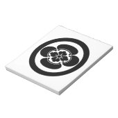 Bloc-note Cercle et mokko (Tourné)