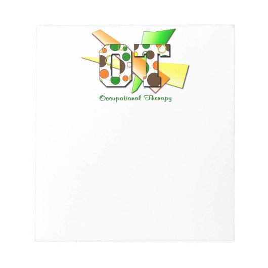 Bloc-note Cercles et points OT (Devant)