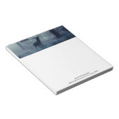 Bloc-note Cerf avec Antlers dans une forêt ombragée (Incliné)