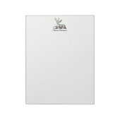 Bloc-note Cerf avec Emblème héraldique de graisse (Tourné)