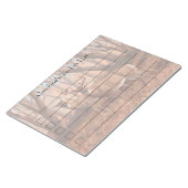 Bloc-note Cerf De Virginie Dans La Forêt Style Rétro Nature (Incliné)