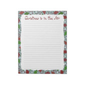 Bloc-note Cerfs-volants de Noël, bloc - notes (Tourné)