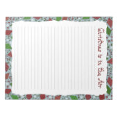 Bloc-note Cerfs-volants de Noël, bloc - notes (Devant)