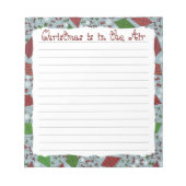 Bloc-note Cerfs-volants de Noël, bloc - notes (Devant)