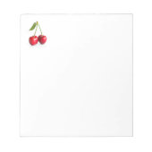 Bloc-note Cerise douce (Devant)