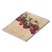 Bloc-note cerises rouges (Tourné)
