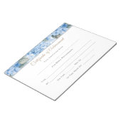 Bloc-note Certificat de réussite (Incliné)