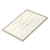 Bloc-note Certificats de concours (Incliné)
