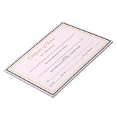 Bloc-note Certificats de concours (Incliné)
