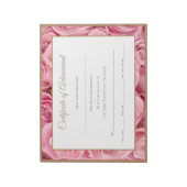 Bloc-note Certificats de concours de style Miss America-Réus (Tourné)