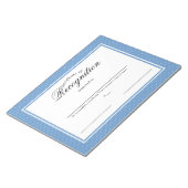Bloc-note Certificats de reconnaissance (Incliné)