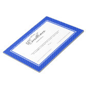 Bloc-note Certificats d'excellence (Incliné)