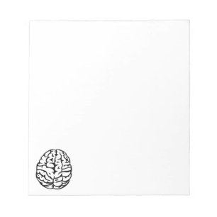 Bloc-note Cerveau