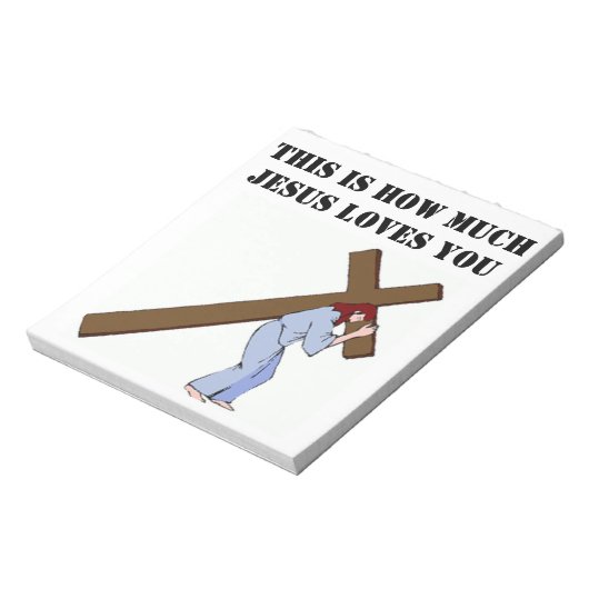 BLOC-NOTE C'EST COMBIEN DIEU VOUS AIME (Tourné)