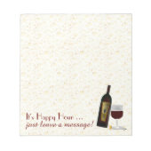 Bloc-note C'est Happy Hour laissez un message ... (Devant)